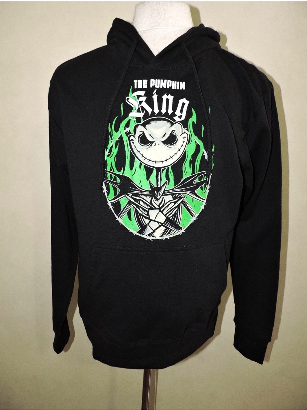 The Nightmare Before Christmas Hoodie Jack Skellington The Pumpkin King NWT New